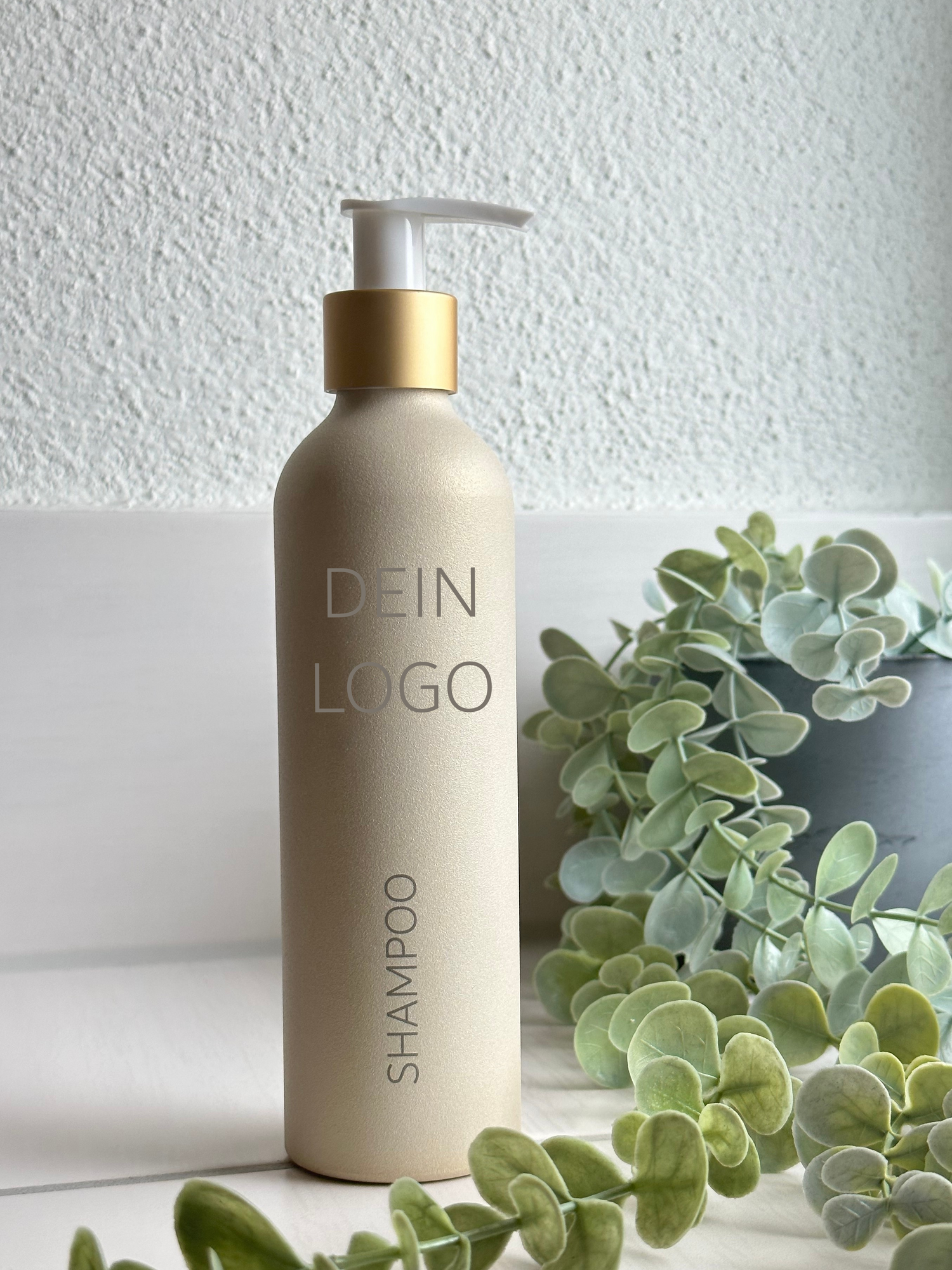 Morning Dew Shampoo Spender - Dein Logo - Dein Name als Private Labeling Produkt